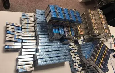 Промишлени количества цигари и алкохол спрени на Дунав мост