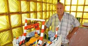 Заслужилият майстор на корабомоделизма бай Иван си отишъл тихо преди месец