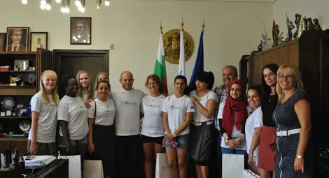 Шведски младежи впечатлени  от проектите в Русе