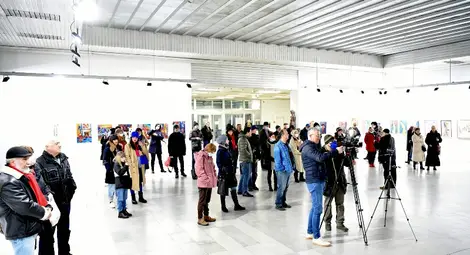 Две в едно: Картини и музика радваха публиката на &bdquo;Светове&ldquo;