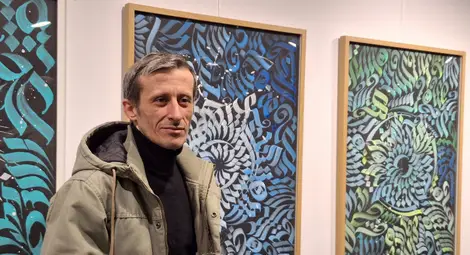 "Паралели между калиграфията и театралното изкуство" - разговор с Александър Узунов в "Арт Галерия 7"