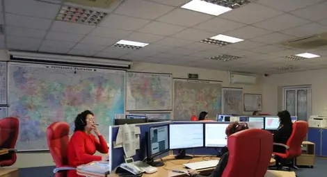 Пенчо Милков поздрави служителите на Районния център 112 – Русе за празника им Пенчо Милков поздрави служителите на Районния център 112 – Русе за празника им