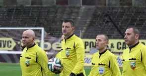 Елитният рефер Таско Тасков ще ръководи мача в събота