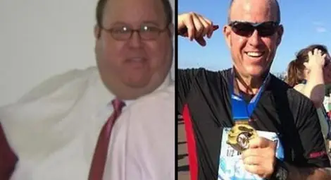 Мъж се стопи със 125 килограма от любов