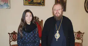 Дядо Наум благослови Габи за „Евровизия“