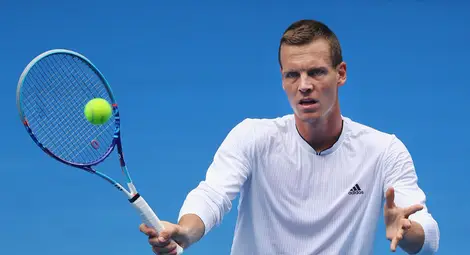 Бердих се класира на полуфинал в Доха след победа над Цонга Бердих се класира на полуфинал в Доха след победа над Цонга