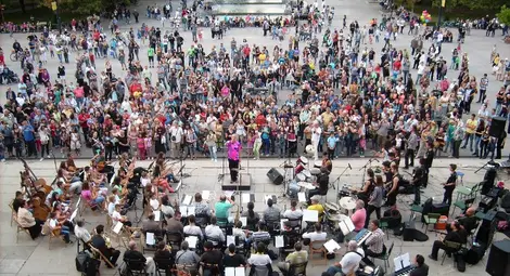 200 музиканти свирят Дунавско хоро и Одата на радостта в Деня на Дунав