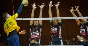 Бивш и сегашен дунавски треньор на волейболен дуел във Варна