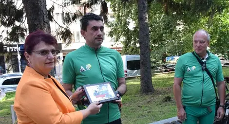 Русенският университет даде старт на първата академична колоездачна обиколка в България