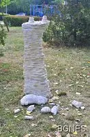 Вандали унищожиха скулптура в Разград