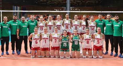 Община Русе приветства националния отбор по волейбол за жени преди финалите от Европейската златна лига