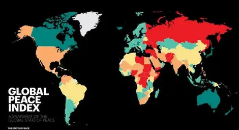 Глобален индекс за мир: Състоянието на мира в България се подобрява Глобален индекс за мир: Състоянието на мира в България се подобрява