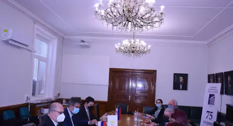 Русенският университет посрещна трима европейски посланици