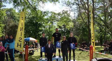 Бъдещият инженер в транспорта Пламен Николов е новият Железен мъж на Русенския университет