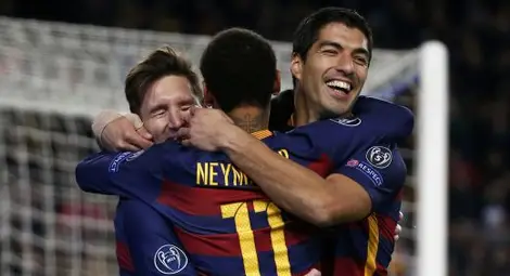 Барса смачка Рома след шоу на Меси и Суарес