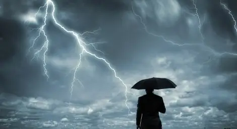 Дъжд и гръмотевици