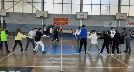 Русенското училище "Възраждане" участва в обучение на ученици в Скопие по проект &ldquo;MIND YOUR HEALTH&rdquo; /галерия/