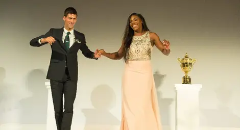 Джокович и Серина се отдадоха на вихрен танц в Лондон