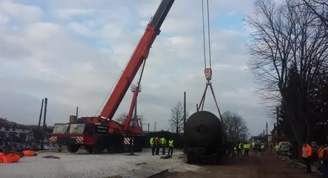 Изведоха и последната цистерна от жп гарата в Хитрино