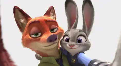 Зайка полицайка се съюзява с лисица измамник