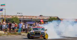 Адреналиново дрифт такси събира средства за малката Бояна на полигона на ДЗС