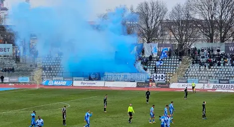 Хубав футбол по 25 минути на полувреме пак не стигна на &bdquo;Дунав&ldquo; да бие &bdquo;Вихрен&ldquo;