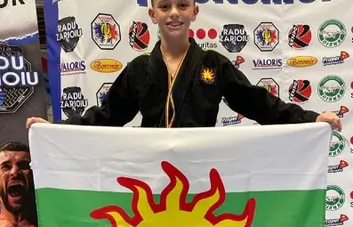Талант от &bdquo;Хелиос&ldquo; вицешампион на бразилско джу-джицу в Румъния