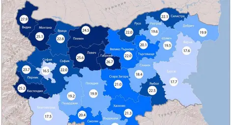 Българя &bdquo;умира&rdquo; най-бързо в ЕС