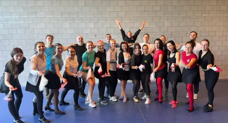 Нова авторска хореография на русенския клуб "Нашенци" с премиера в Мюнхен
