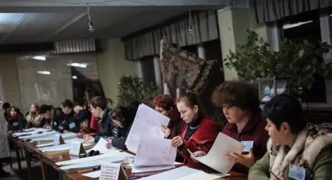 Про-западните сили спечелиха изборите в Украйна