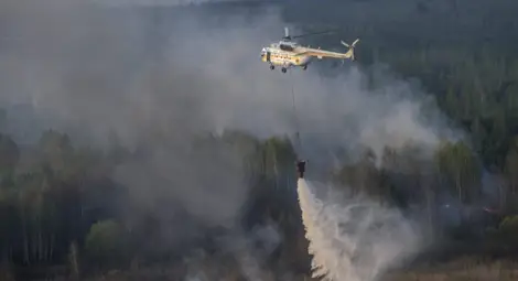 Пожарът край АЕЦ &bdquo;Чернобил&rdquo; е овладян