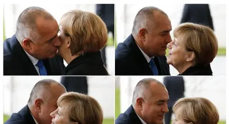 Меркел посрещна топло Борисов 