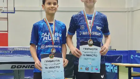 Владимир Райков от "Дунав"-Русе с бронз от държавното първенство до 13 години&nbsp;