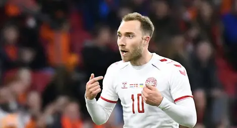 Девет месеца след сърдечния удар Ериксен се завърна с гол за Дания