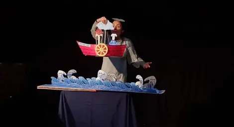 Корабът на приключенията води един муминтрол в Русе Корабът на приключенията води един муминтрол в Русе