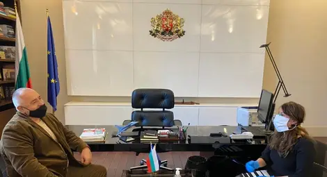 Борисов и посланик Мустафа: САЩ и България стоят рамо до рамо в борбата с COVID-19