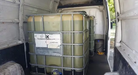 Разградски микробус за втори път хванат с 2 тона гориво без документи