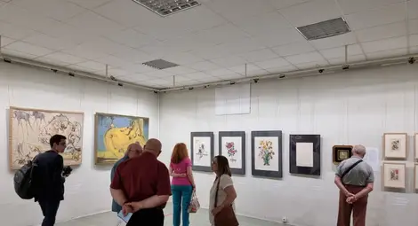 Три вида охрана и застраховка пазят над 60 оригинала на Салвадор Дали в галерията