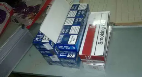 220 кутии цигари открити в два ТИР-а