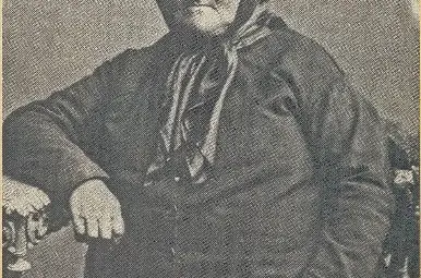 Портрет на Баба Тонка с автограф за Стефан Стамболов , заснет на 6 септември 1886 г.