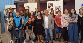 Италианският художник Фабио Калвети: Трогна ме интересът на русенските деца