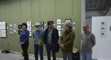 Част от номинираните творци, които присъстваха в залата и получиха наградите си. Снимка: РХГ