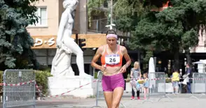 51-годишната Милка Михайлова трета в кроса „Бистрица рън“