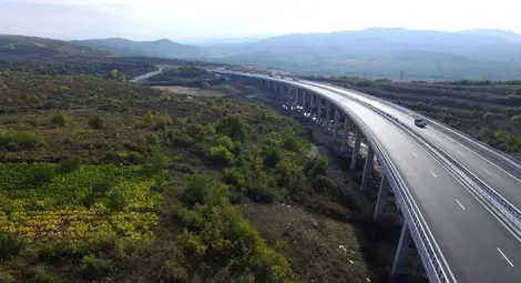 Завърши изграждането на участъка Дупница - Благоевград от АМ &bdquo;Струма&ldquo; /галерия/