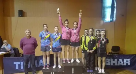 Тенисът на маса в Две могили отново с титлата на България