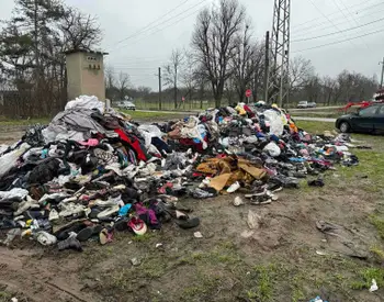 Експерти на РИОСВ - Русе съставиха акт за нерегламентирано третиране на отпадъци   от текстил