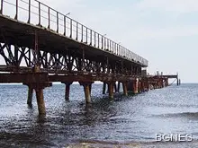 Възстановяват морската естакада при нос Шабла