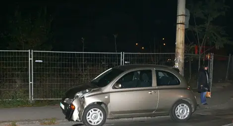 Катастрофа мeжду кола и рейс  задръсти бул. &bdquo;Липник&ldquo;