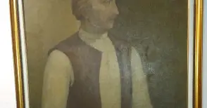 Семейство дари портрет на Колю Фичето на музея в Бяла