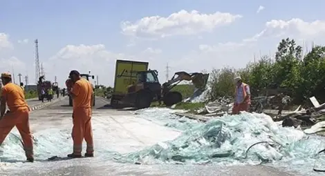 Тежка катастрофа край румънското село Узуну затвори пътя Русе-Букурещ